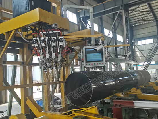 螺旋焊管超聲波自動探傷設(shè)備 螺旋焊管超聲波自動探傷設(shè)備