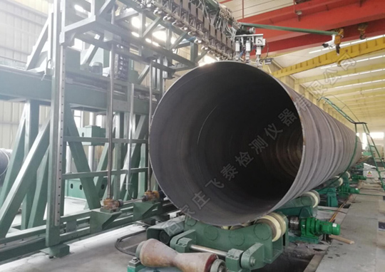 螺旋焊管超聲自動探傷設(shè)備 螺旋焊管超聲自動探傷設(shè)備